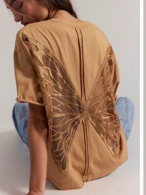 Free People butterfly 🦋 back top